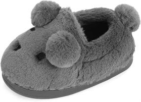 img 4 attached to ESTAMICO Slippers Toddler Outdoor Household Boys' Shoes ~ Slippers