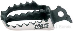 img 1 attached to 👣 IMS 293118-4 Pro Series Foot Pegs in Sleek Black Design