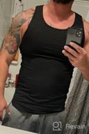 img 1 attached to Upgrade Your Gym Style With Magiftbox Men'S Longline Workout Tank Top T04 review by Ryan Lindstrom