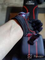 img 1 attached to ZEROFIRE Fitness Gloves With Full Palm Protection And Enhanced Grip For Men And Women - Ideal For Weightlifting, Exercise, Gym, Training, And Cycling review by Kenny Noel