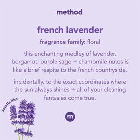 img 2 attached to 🌿 Method French Lavender All-Purpose Cleaning Wipes, 70 Count, 3 pack, Varying Packaging