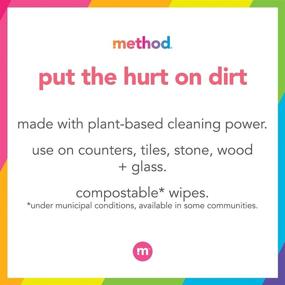 img 1 attached to 🌿 Method French Lavender All-Purpose Cleaning Wipes, 70 Count, 3 pack, Varying Packaging