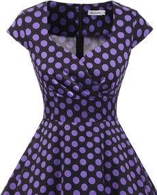 img 1 attached to 👗 Cocktail Purple BDot 2XL Women's Clothing at Bbonlinedress Dresses