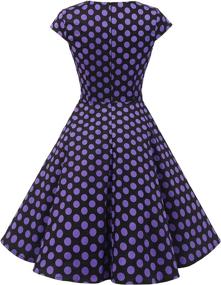 img 2 attached to 👗 Cocktail Purple BDot 2XL Women's Clothing at Bbonlinedress Dresses