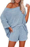 👗 mafulus stylish sweater shoulder drawstring women's attire: jumpsuits, rompers & overalls collection logo