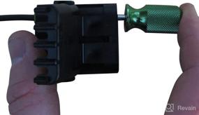 img 1 attached to 🔌 Delphi Weatherpack Connector Terminal Crimper & Removal Tool with Enhanced Weather Resistance
