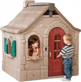 img 4 attached to Natural Playful Storybook Cottage Step2 - Inspire Imaginative Play For Kids
