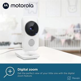 img 1 attached to 👶 Motorola VM483 Video Baby Monitor: Wireless 2.8" Color Screen, Two-Way Audio, Night Vision, and More!