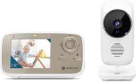 👶 motorola vm483 video baby monitor: wireless 2.8" color screen, two-way audio, night vision, and more! logo