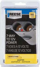 img 2 attached to 💡 Reese Towpower 74681 Dual Port 12 Volt Power Adapter: Efficient and Versatile Charging Solution