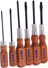 img 3 attached to Grace USA HCS6 Gunsmithing Screwdriver Set - 6 Piece Home Care Tools & Accessories - Brown/Black