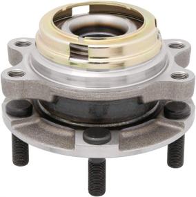 img 2 attached to 🔧 [2-Pack] HA590125 Front Wheel Hub Bearing Assembly for Infiniti EX35, FX35, FX45, FX50, G25, G35, G37, M35, M37, M45, M56, Q50, Q70, QX50, QX70 AWD Models