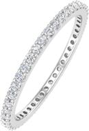 carat diamond eternity wedding white women's jewelry ~ wedding & engagement логотип