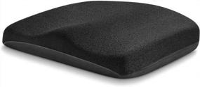 img 4 attached to Ultimate Comfort And Support: Tsumbay Memory Foam Seat Cushion For Home, Office, And Car