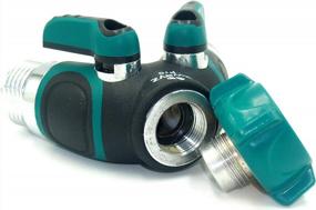 img 2 attached to Maximize Your Watering Efficiency With 2WAYZ Garden Hose Splitter Y And Shut Off Valve