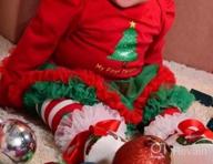 img 1 attached to Cute And Festive: Slowera Baby Girls' Christmas Outfits For The Holidays review by Robert Aan