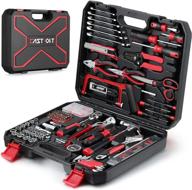 🔧 eastvolt 218-piece household tool kit: complete auto repair set for homeowners - hammer, pliers, screwdrivers, sockets, and storage case логотип
