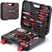 🔧 eastvolt 218-piece household tool kit: complete auto repair set for homeowners - hammer, pliers, screwdrivers, sockets, and storage case logo