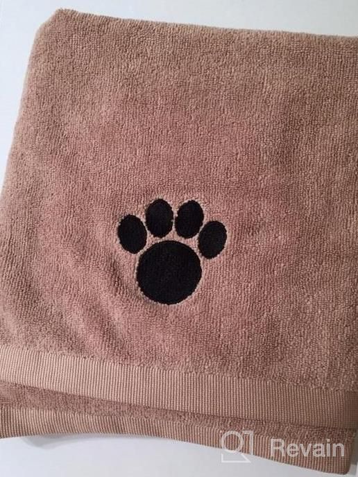 img 1 attached to DRI Ultra Quick Dry Microfiber Pet Towel - Absorbent And Convenient (Small, 40 X 28 Inch) review by George Walker