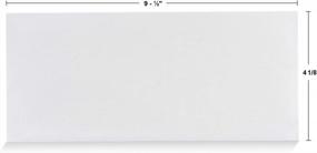 img 3 attached to 40 #10 Security Tinted Self-Seal Envelopes - No Window, 24 LB White EnveGuard Size 4-1/8 X 9-1/2 Inches - 40 Count (34140)