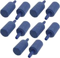 🐠 cnz® 1-inch blue bubbling release air stone for aquarium fish tank (10 pack) logo