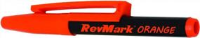 img 2 attached to RevMark Bright Series Industrial Marker - 6 Pack - Made in USA - Replaces Paint Marker for Metal, Pipe, PVC - Assorted Colors