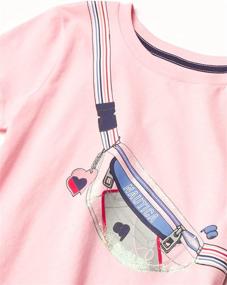 img 1 attached to 👚 Nautica Girls Sleeve Graphic X Large Girls' Clothing: Stylish Tops, Tees & Blouses for Fashionable Girls