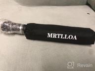 img 1 attached to Compact Travel Umbrella Windproof And Reversible - Automatic Umbrellas For Women & Men - Ideal Creative Gift For Parents, Friends, Colleagues And More - MRTLLOA Umbrella review by Steven Latham