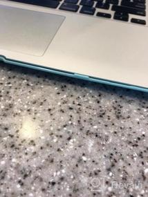 img 7 attached to Kuzy Совместим с MacBook Air 13-дюймовый чехол 2020 2021 2019 2018 Release A2337 A2179 A1932 MacBook Air M1 Чехол Hard Shell Soft Touch Cover Чехол для ноутбука 13-дюймовый MacBook Air Case 13 дюймов, черный
