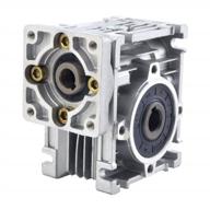 nema 23 stepper motor gearbox: stepperonline nmrv030 worm gear speed reducer ratio 30:1 with φ9mm shaft logo