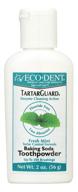 🦷 eco dent fresh tartarguard baking toothpowder logo