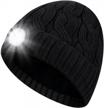 light up your winter with greenever led beanie hat - the perfect gift for men and women logo