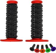 🐻 polarbear 7/8'' dirt bike grips - universal handlebar grips with pillow rubber technology for anti-slip racing experience логотип