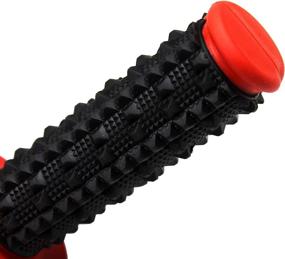 img 2 attached to 🐻 PolarBear 7/8'' Dirt Bike Grips - Universal Handlebar Grips with Pillow Rubber Technology for Anti-Slip Racing Experience