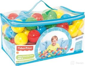 img 4 attached to 🔴 Fisher-Price Play Balls 100-Pack
