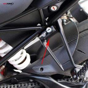 img 3 attached to Черный противоугонный замок для мотоциклетного шлема для 1290 SD R 2014-2019