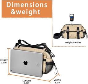 img 3 attached to Crossbody Shoulder Waterproof Messenger Pocketbook Women's Handbags & Wallets at Shoulder Bags