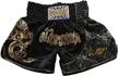 fluory muay thai mma fight shorts for training and fighting logo