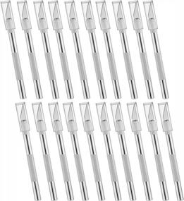 img 4 attached to 20-Piece Precision Craft Knife Set For Phone Repair, Art, Scrapbooking And Stencil Work