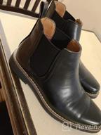 img 1 attached to Zane Memory Foam Dress Comfort Chelsea Boot for Kids by Deer Stags review by Daniel Evans