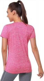 img 1 attached to Women'S Dry Fit Tshirt 3-4 Pack Short Sleeve Moisture Wicking Athletic Shirts V Neck Workout Top Activewear Sport Tee