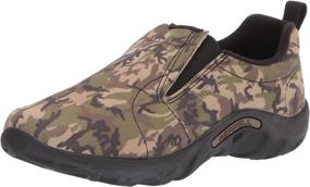 img 4 attached to Merrell OAKCREEK Waterproof Hiking Leopard Boys' Shoes : Outdoor