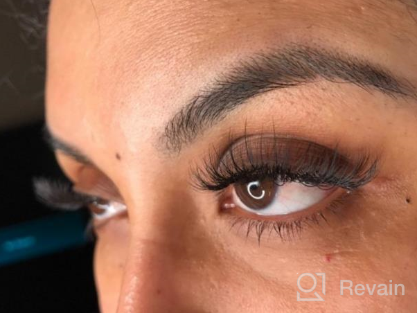 img 1 attached to Enhance Your Look With Premium Quality Volume Lash Extensions - 3D-8D Premade Fans, Mixed Tray, C/D Curl, 8-20Mm Long Stem review by Brittany Howard