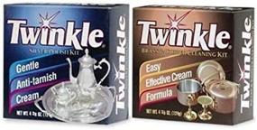 img 3 attached to 🧼 Ultimate Cleaning Kit: Twinkle Silver Polish and Brass & Copper Cleaning Duo (Pack of 2)