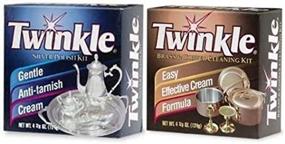 img 2 attached to 🧼 Ultimate Cleaning Kit: Twinkle Silver Polish and Brass & Copper Cleaning Duo (Pack of 2)