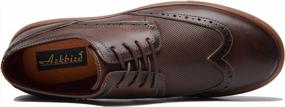 img 1 attached to Men'S Arkbird Oxford Leather Dress Shoes: Perfect For Casual And Formal Attire In Business And Everyday Fashion