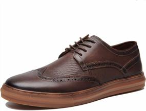 img 3 attached to Men'S Arkbird Oxford Leather Dress Shoes: Perfect For Casual And Formal Attire In Business And Everyday Fashion