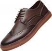 men's arkbird oxford leather dress shoes: perfect for casual and formal attire in business and everyday fashion logo