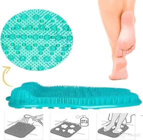 img 2 attached to Scrubber Non Slip Bristles Circulation Exfoliation