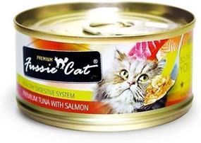 img 3 attached to 🐟 Fussie Cat Premium Tuna/Salmon Can Cat Food 24 Pk: Healthy Nutrition for Your Feline Friend